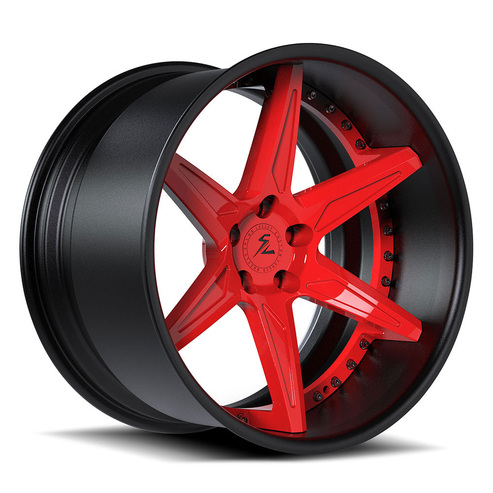 Upgrade your 2013 Ford F-150 with Splux SD-07 wheels. Deep dish design, red accents, perfect for 2005-2018 F-150 models.